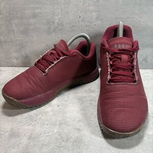 Nobull‎ Outwork Edge Impact Womens Size 8 Burgundy Gum Athletic Shoes Sneakers